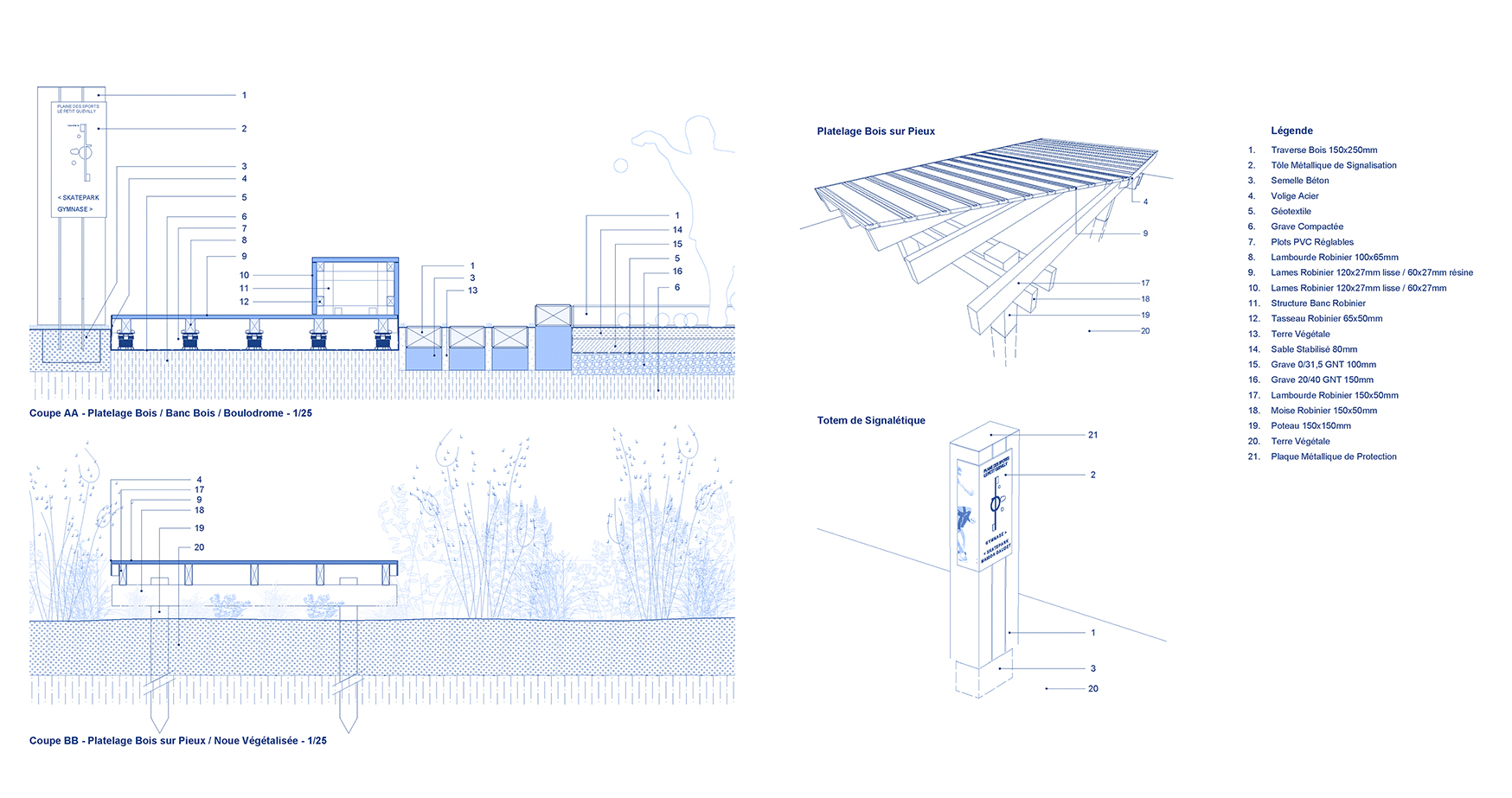 Parc paysager et sportif