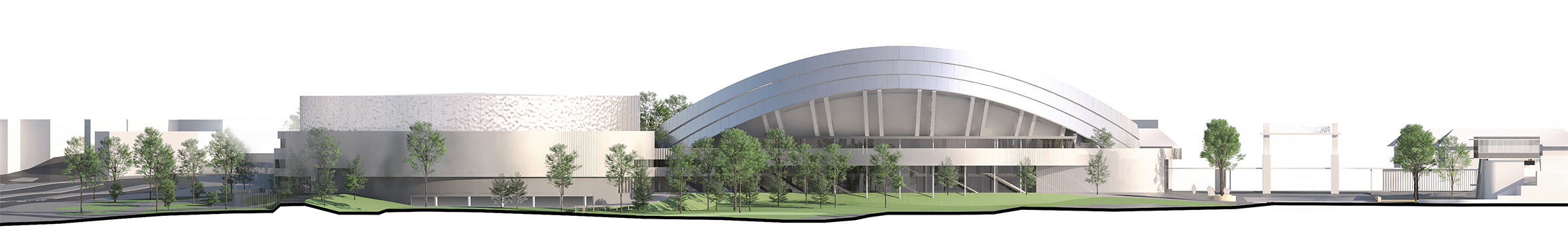 Parc du palais des sports de Beaublanc