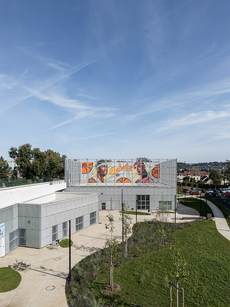 Terrain basket_ plaine des sports de Petit-Quevilly- Stephane-ABOUDARAM-WEARECONTENTS