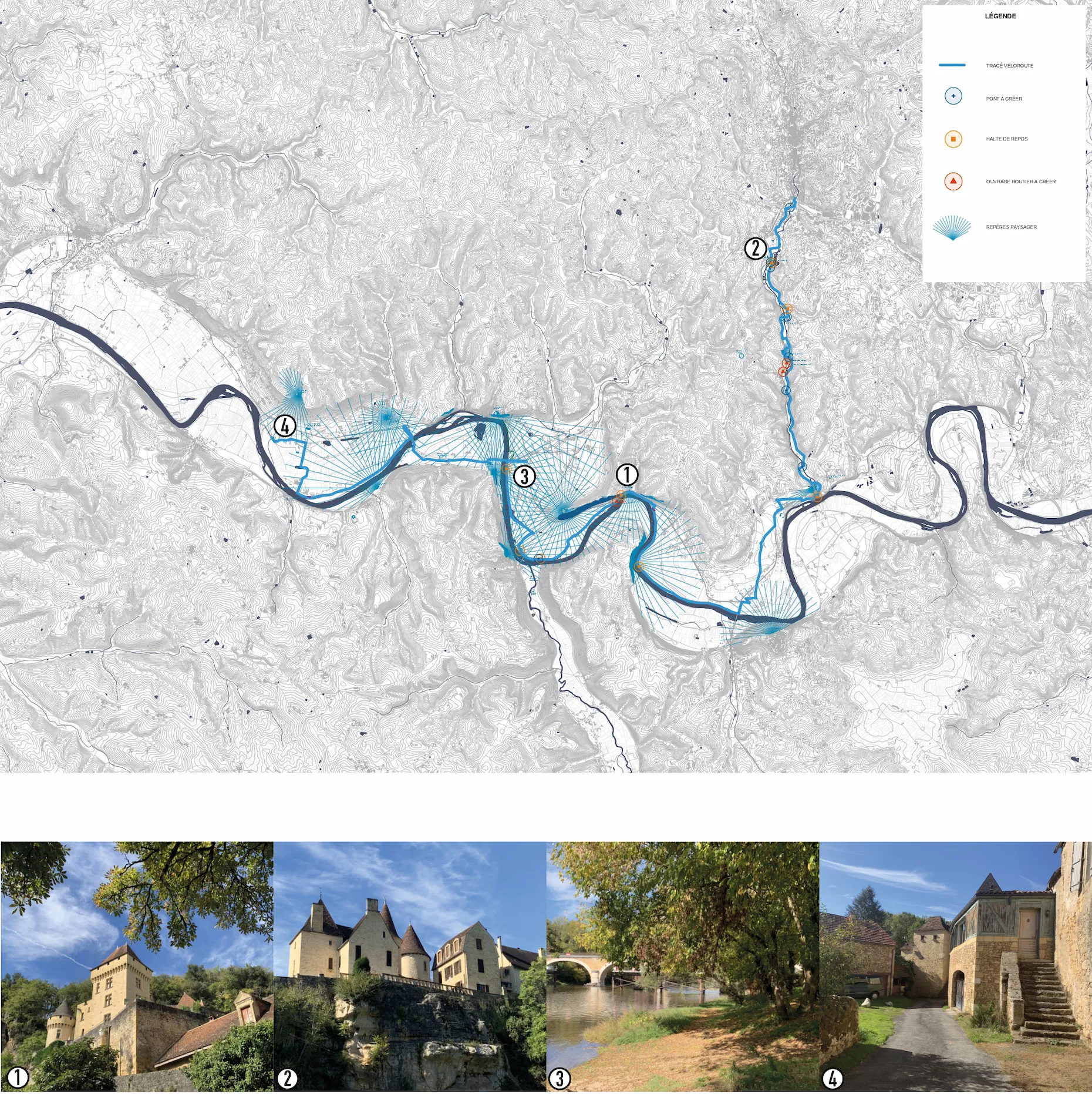 Véloroute voie-verte de Sarlat